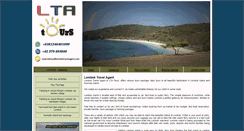 Desktop Screenshot of lomboktravelagent.com